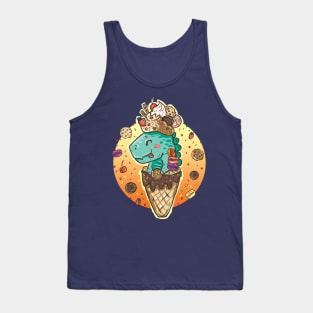 Dino Ice Cream Tank Top